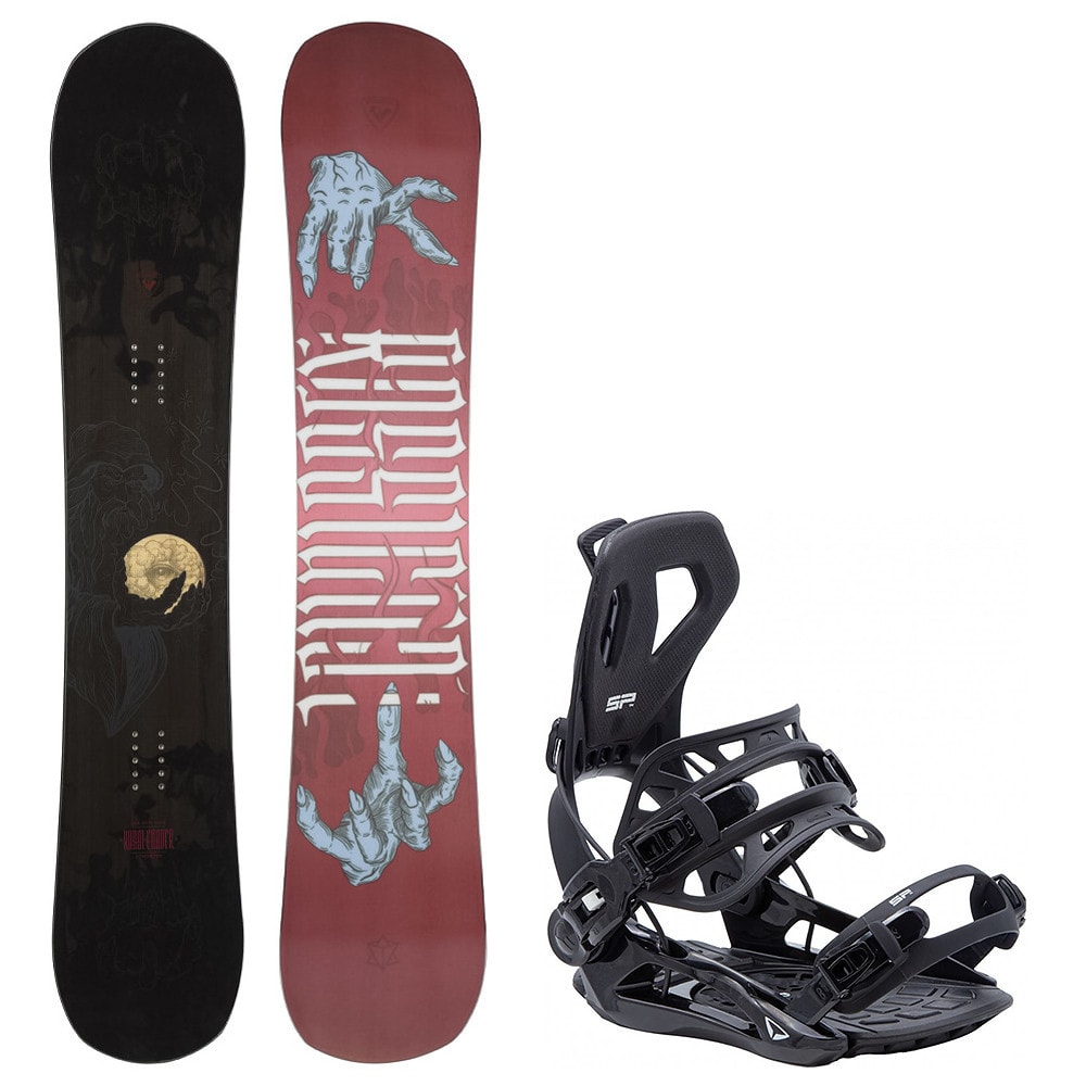 Snowboardový set ROSSIGNOL Evader + Viazanie SP Fastec FT360 - Pánske snowboardy - 1