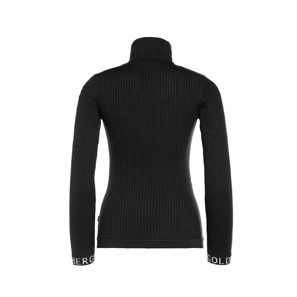 Dámsky rolák GOLDBERGH Mira Long Sleeve Knit Sweater Black - Dámske oblečenie - 2