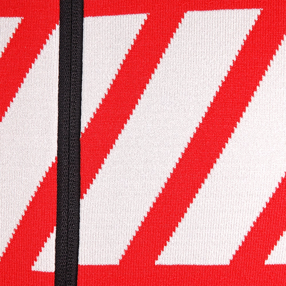 Sveter NEWLAND Man Full Zip Red/Black - Mikiny bez kapucne - 5