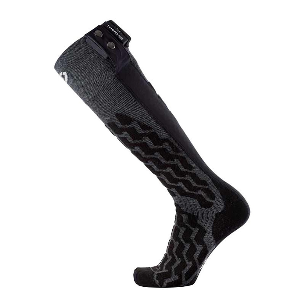 Vyhrievané ponožky THERM-IC PowerSock Heat Fusion Uni Black - Vyhrievacie podkolienky - 4