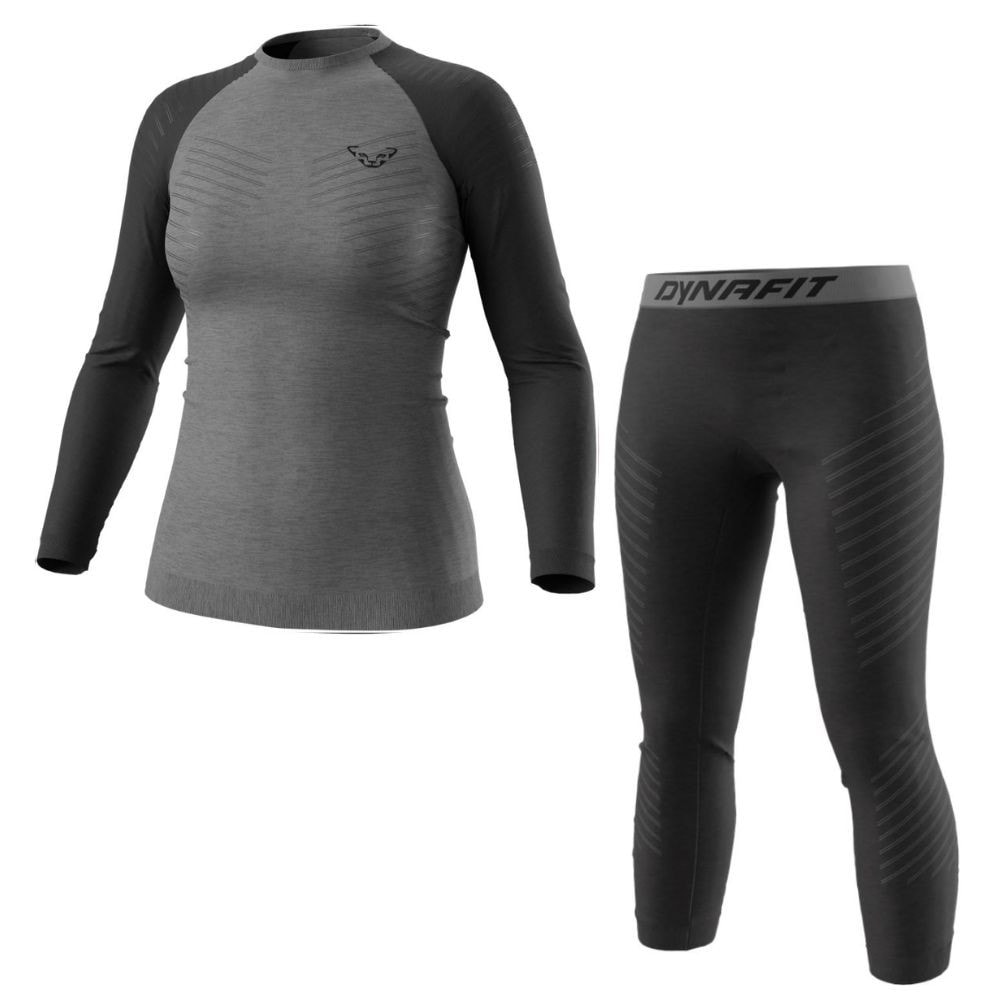 Termo komplet DYNAFIT Tour Light Merino Grey/Black - Športové termoprádlo - 1