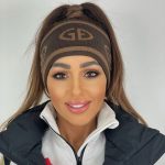 Čelenka GOLDBERGH Tiara Mocha