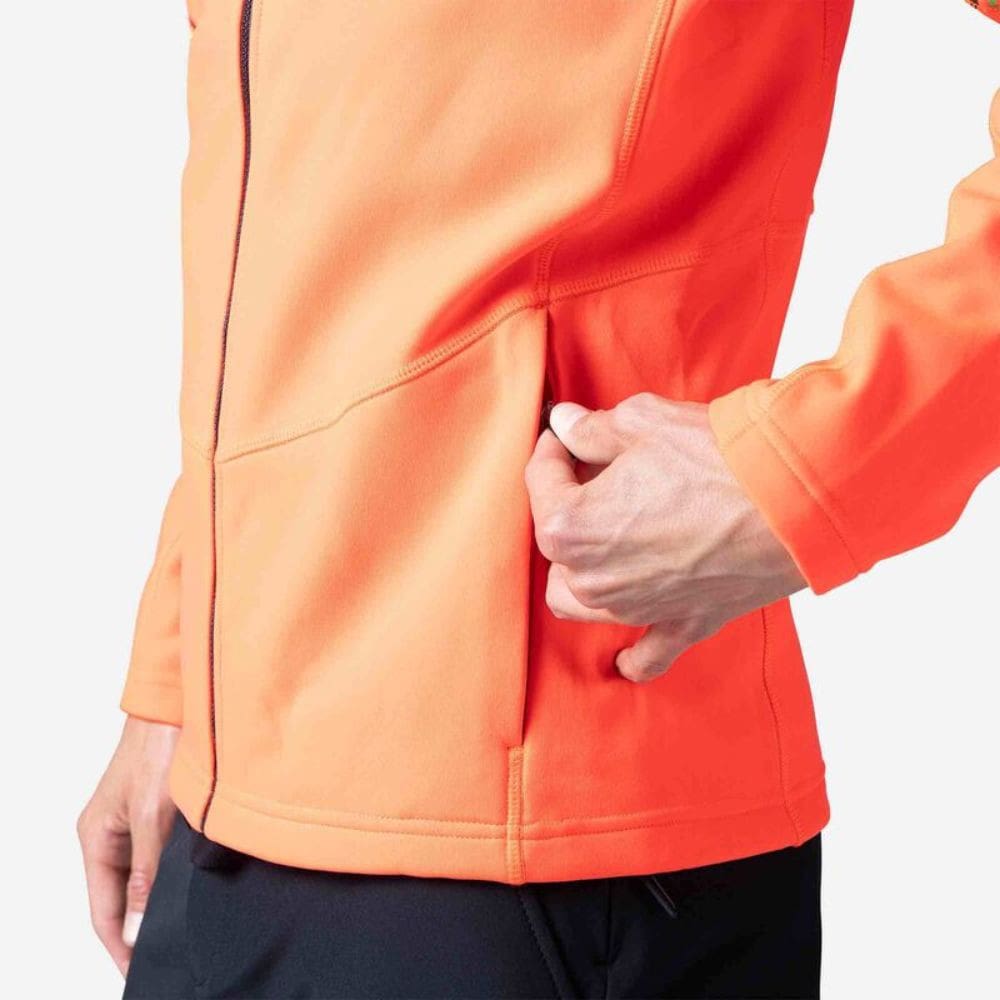Mikina ROSSIGNOL Classique Hero Clim Orange - Mikiny bez kapucne - 4