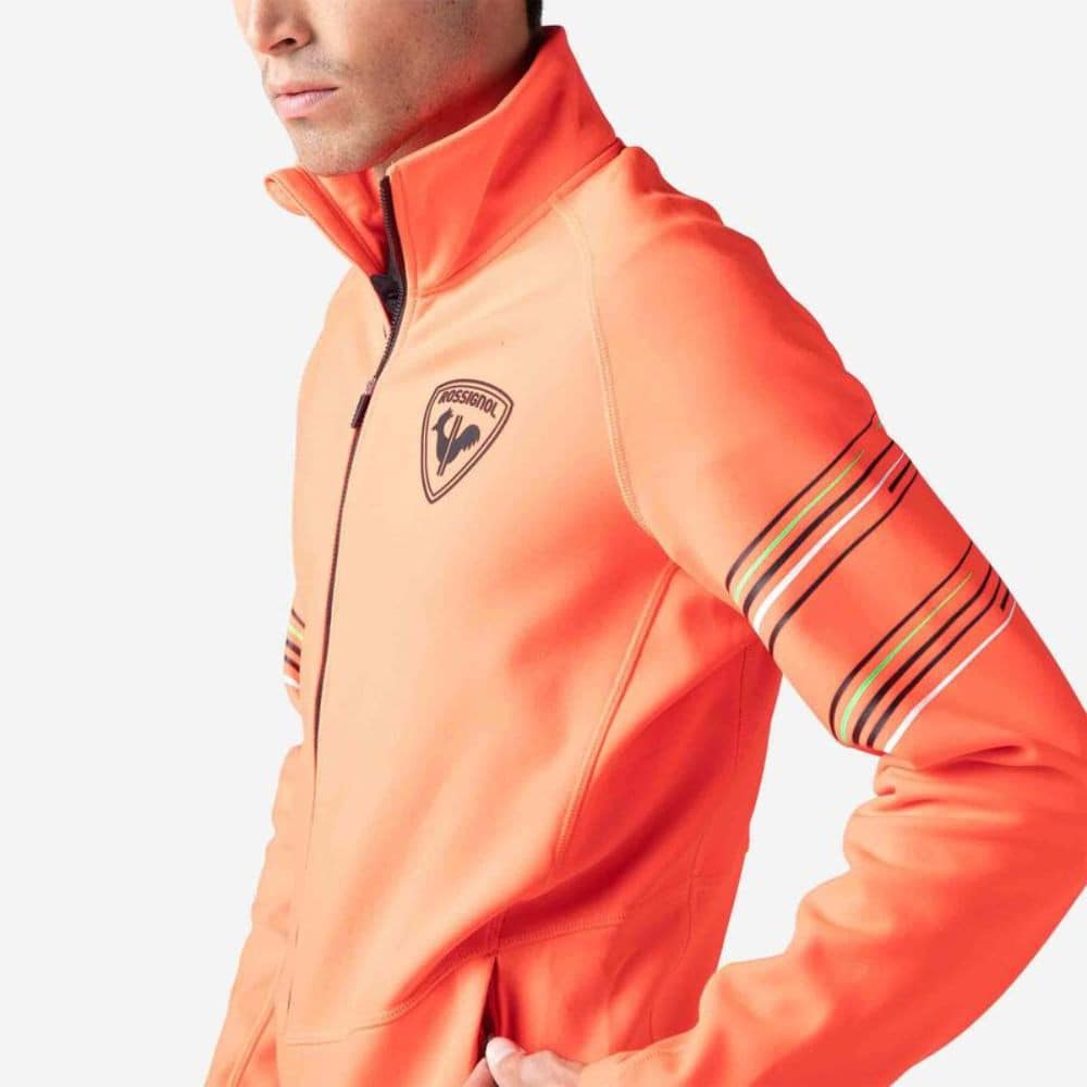 Mikina ROSSIGNOL Classique Hero Clim Orange - Mikiny bez kapucne - 5