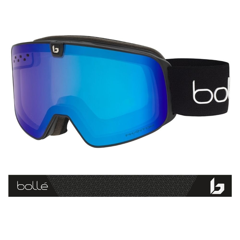 Fotochromatické lyžiarske okuliare BOLLÉ Nevada Neo Black Cross Matte Phantom - Pánske okuliare - 3