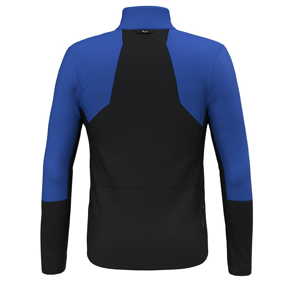Mikina SALEWA Ortles Merino Blue - Technické mikiny - 5