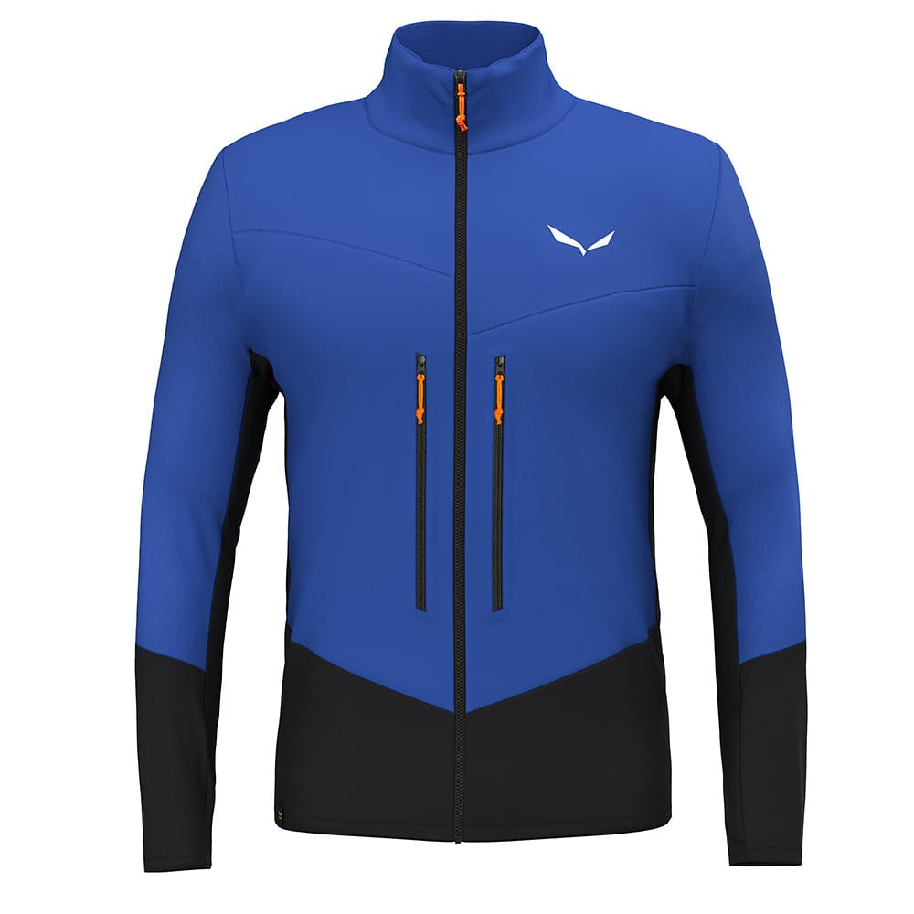 Mikina SALEWA Ortles Merino Blue - Technické mikiny - 4