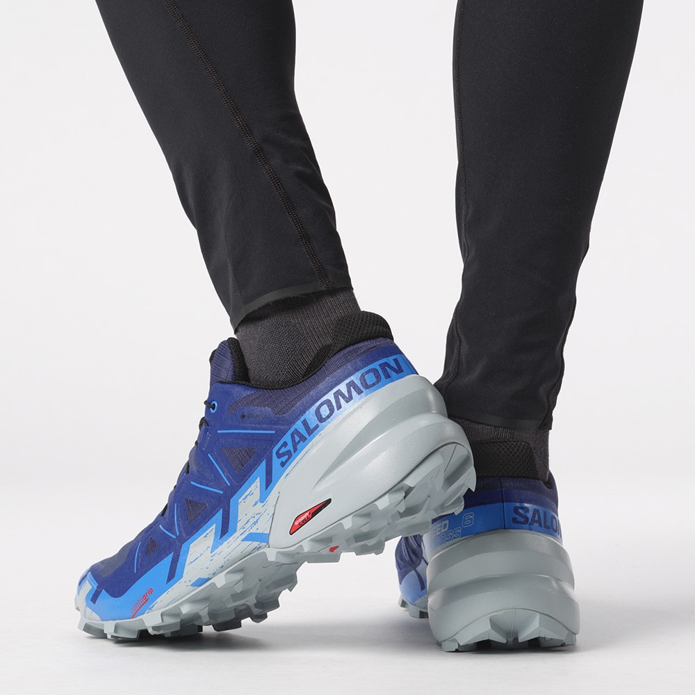 Obuv SALOMON Speedcross 6 GTX Blue Print - Športová obuv - 8