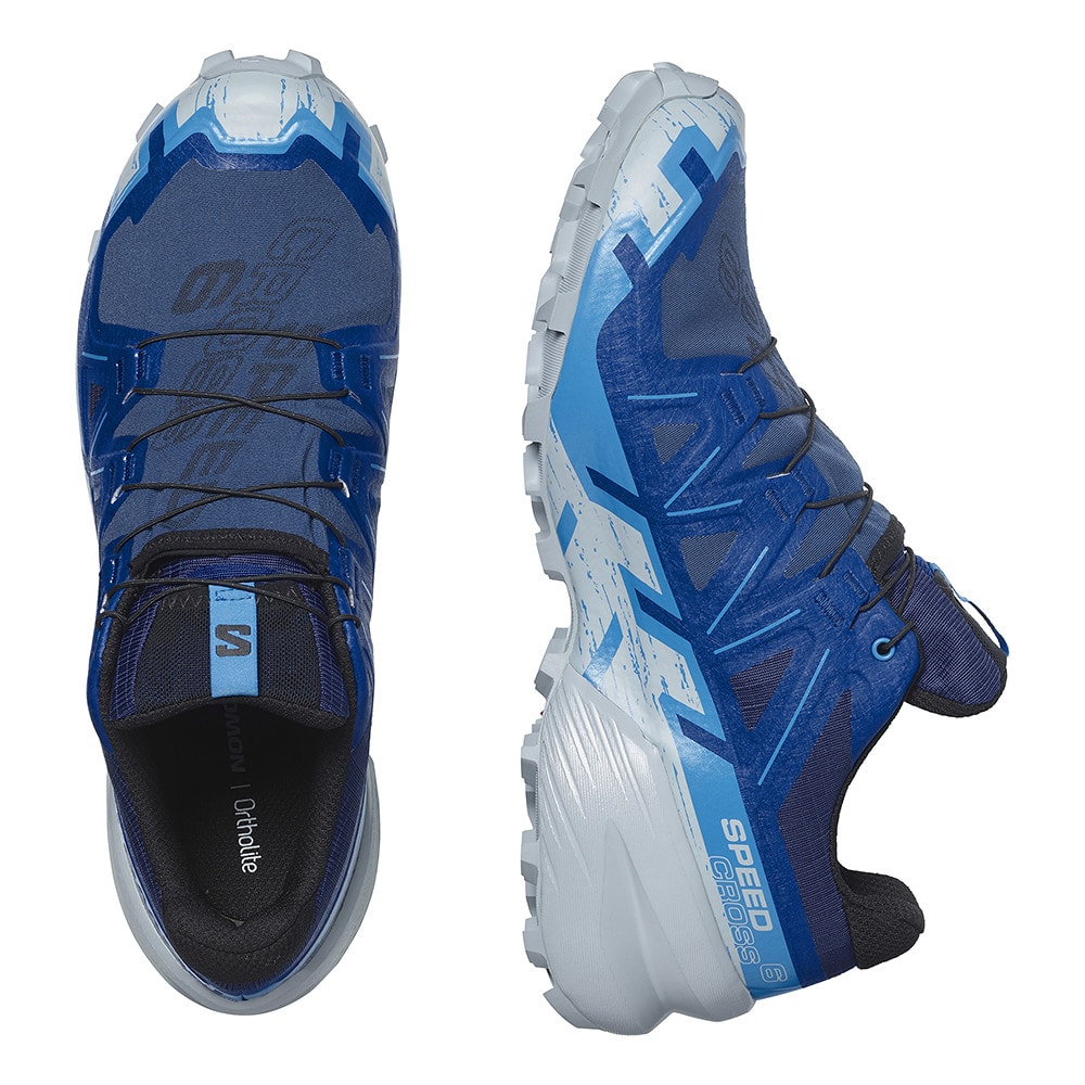 Obuv SALOMON Speedcross 6 GTX Blue Print - Športová obuv - 4