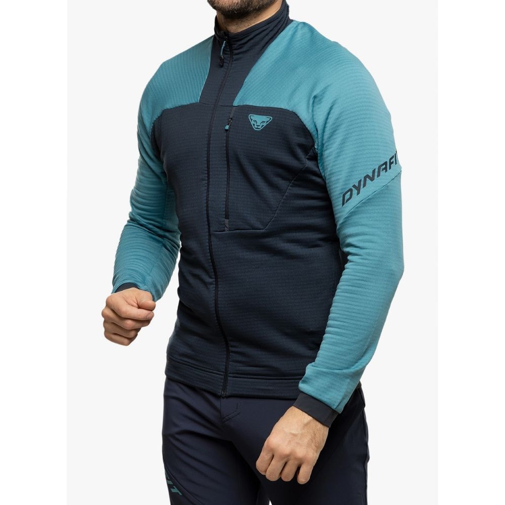 Mikina DYNAFIT Speed Polartec® Jacket M Storm Blue - Technické mikiny - 2