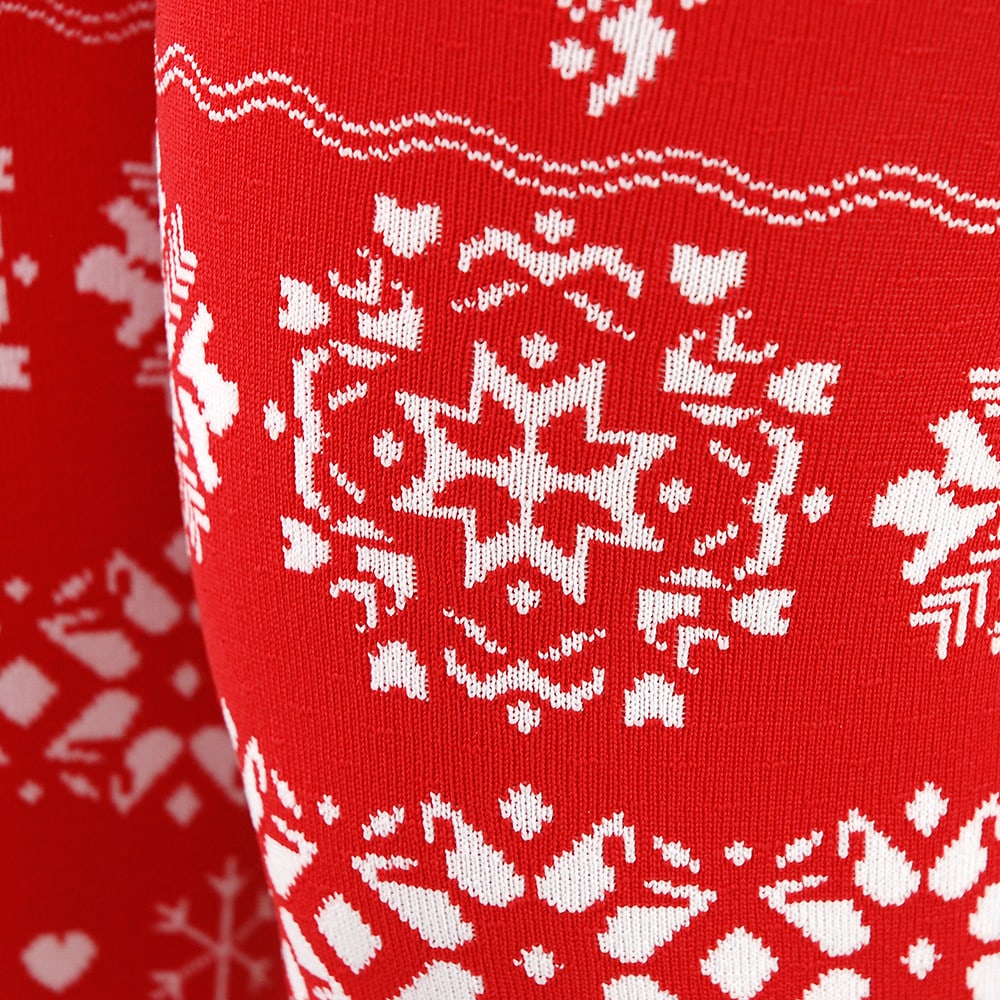 NEWLAND Lady Legwarmers Red/White - Podkolienky - 3