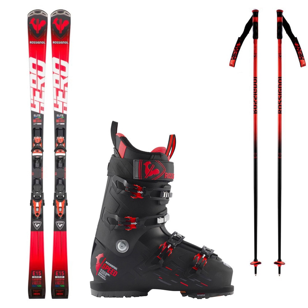 Lyžiarsky set ROSSIGNOL Hero Elite MT Ca Konect s viazaním + lyžiarky Rossignol + palice - Pánske lyže - 1