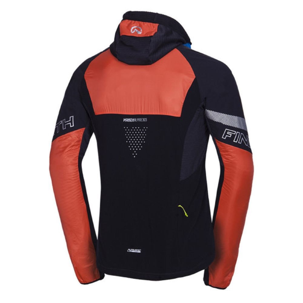 Skialpová bunda NORTHFINDER Solisko Polartec Alpha direct Black/Orange - Bundy na bežky a skialp - 6