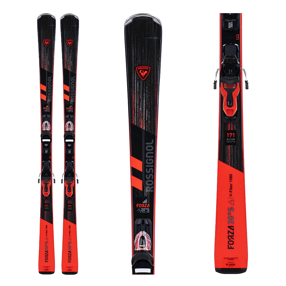 Zjazdové lyže ROSSIGNOL Forza 20° D V-FG 1080 Xpress + Xpress 10 GW B83 - Pánske lyže - 1