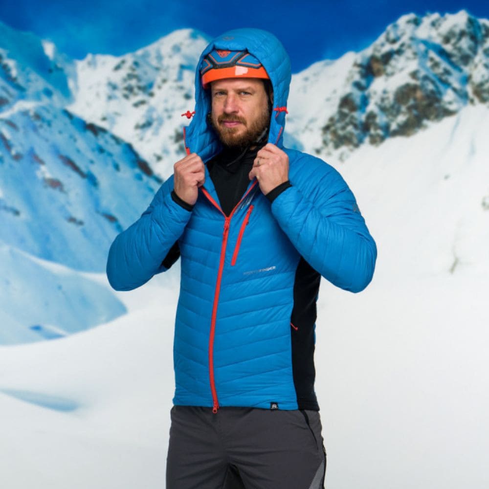 Ultraľahká skialp bunda NORTHFINDER Primaloft Budin Blue - Bundy na bežky a skialp - 6