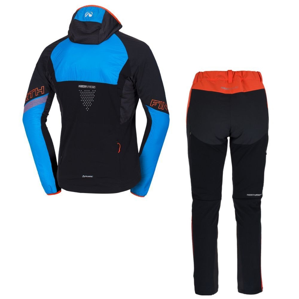 Skialpový komplet NORTHFINDER Solisko Polartec Alpha Direct + NORTHFINDER Rysy Orange - SETY - Skialpové oblečenie - 2