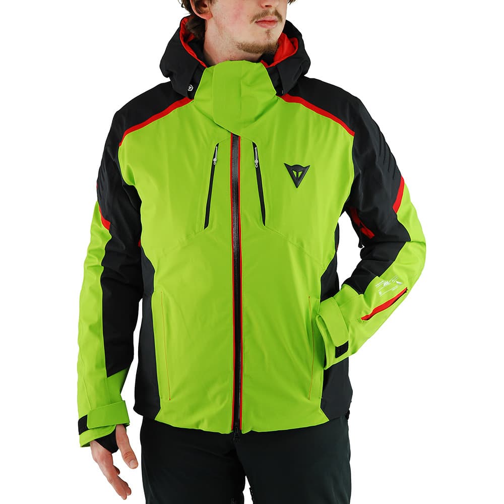 Lyžiarska bunda DAINESE Black Grual D-DRY Green/Red/Black - Lyžiarske bundy - 1