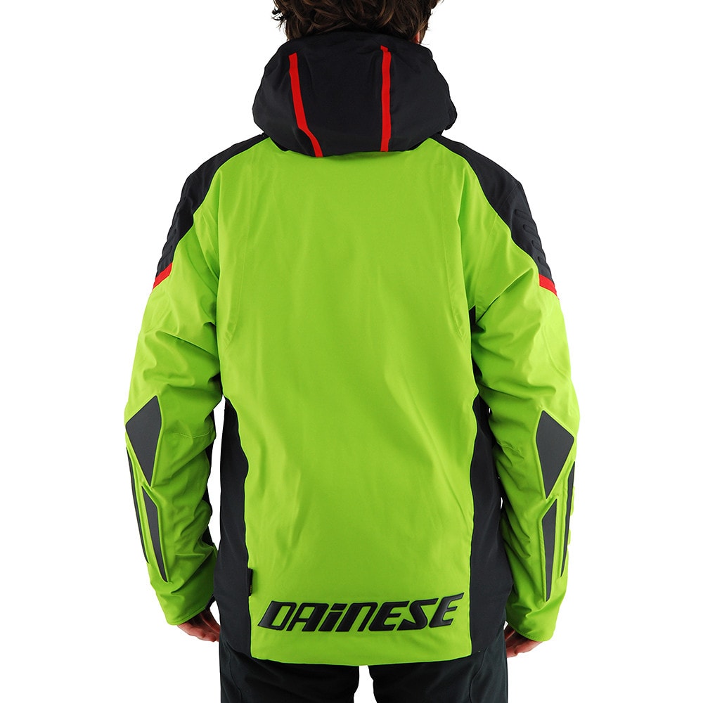 Lyžiarska bunda DAINESE Black Grual D-DRY Green/Red/Black - Lyžiarske bundy - 4