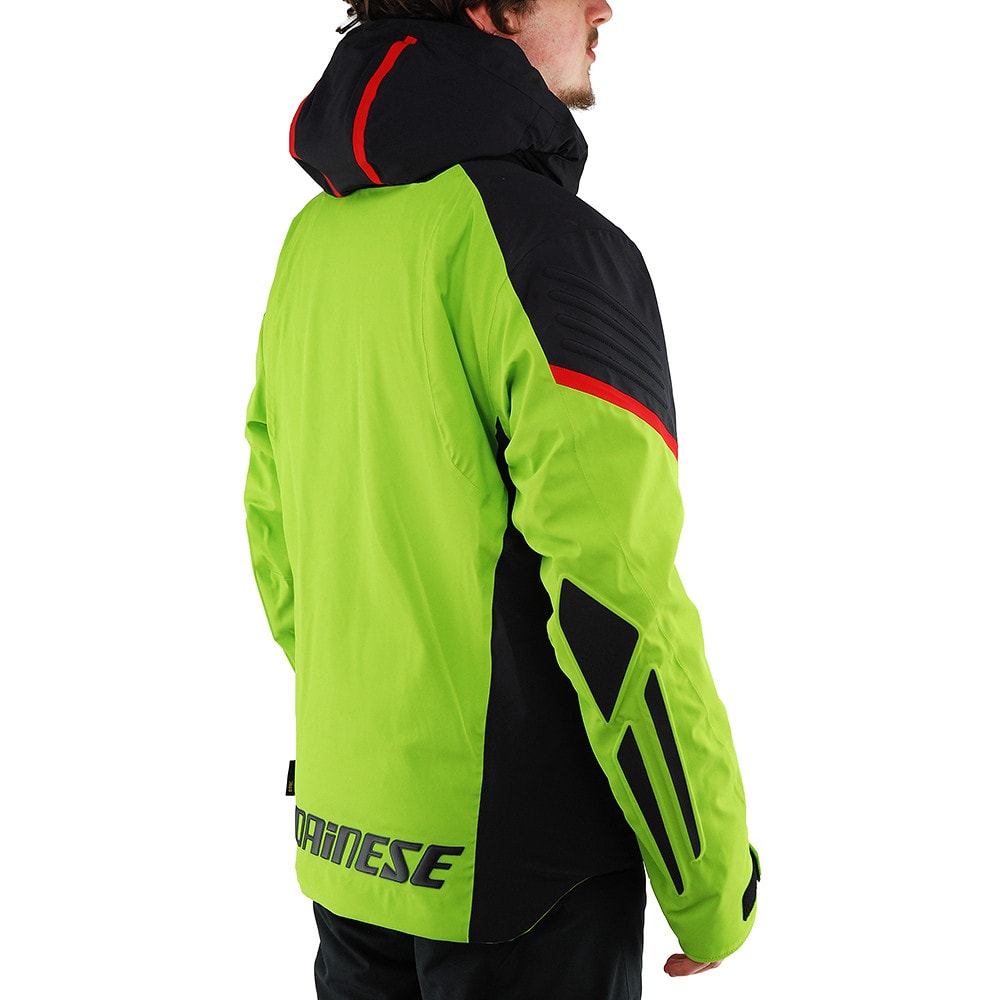 Lyžiarska bunda DAINESE Black Grual D-DRY Green/Red/Black - Lyžiarske bundy - 3