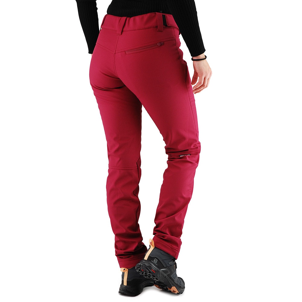 Nohavice NORTHFINDER Softshell 10K/5K Annabel Red - Turistické nohavice - 2