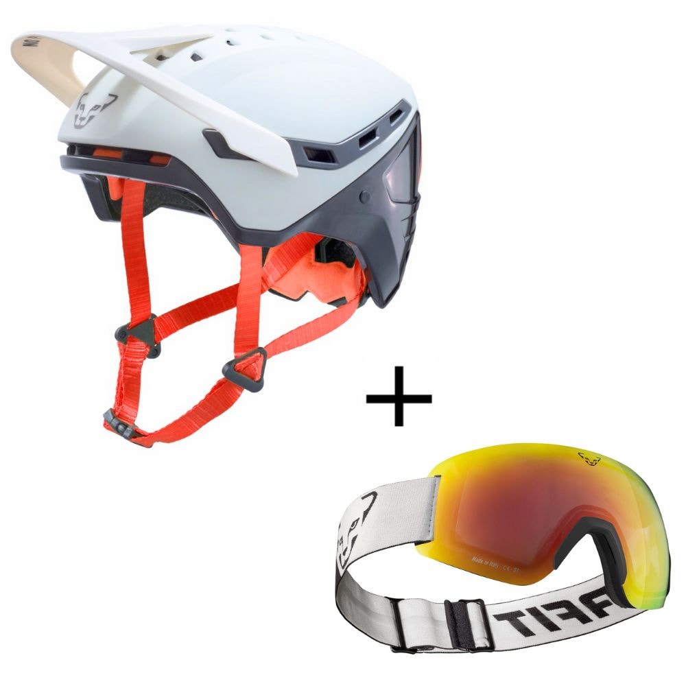 Skialpová prilba DYNAFIT TLT Helmet Nimbus & okuliare DYNAFIT Speed - Pánske prilby - 1