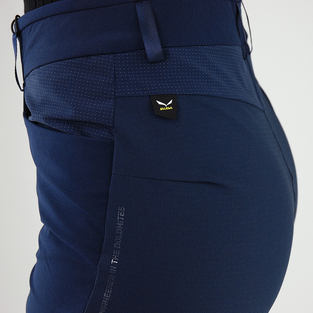 Nohavice SALEWA Agner Durastretch W Navy Blazer - Turistické nohavice - 4