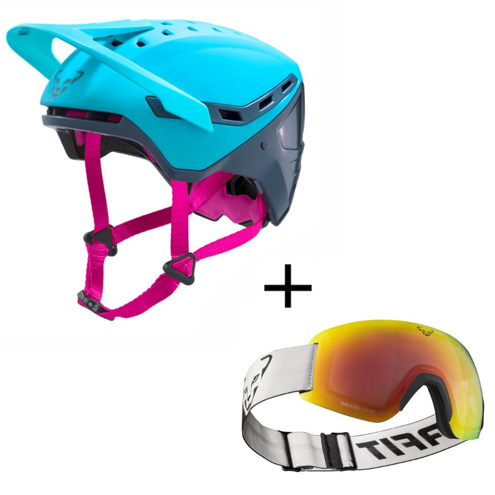 Skialpová prilba DYNAFIT TLT Helmet Silvretta & okuliare DYNAFIT Speed - Pánske prilby - 1