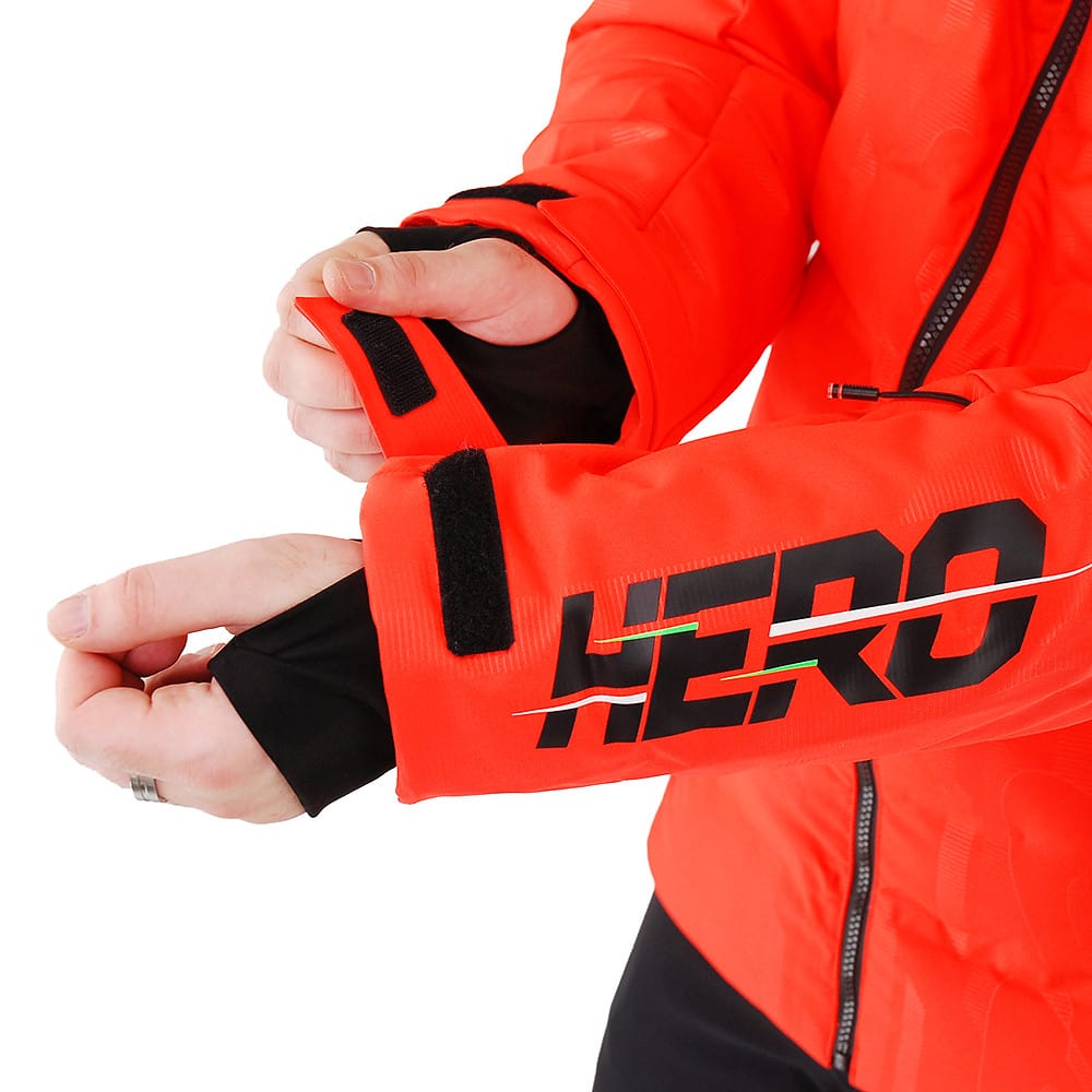 Lyžiarska bunda ROSSIGNOL Hero Depart Neon Red - Lyžiarske bundy - 10