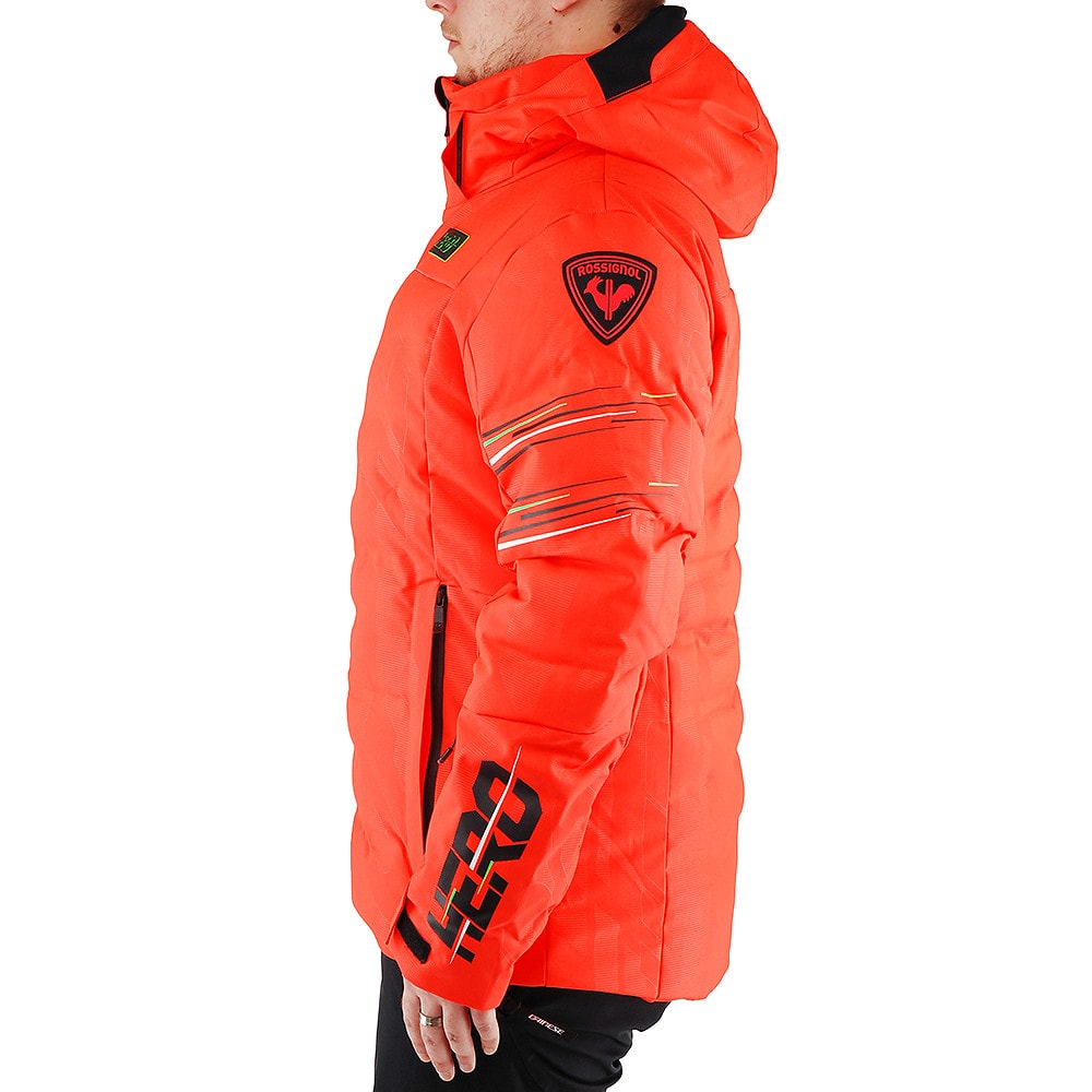 Lyžiarska bunda ROSSIGNOL Hero Depart Neon Red - Lyžiarske bundy - 4