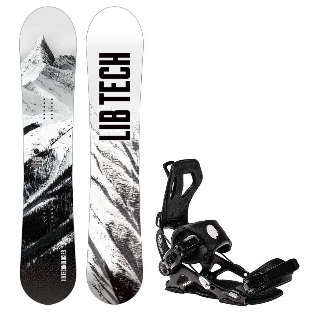 Snowboard LIB TECH Cold Brew Hybrid C2 s viazaním GNU Psych - Pánske snowboardy - 1
