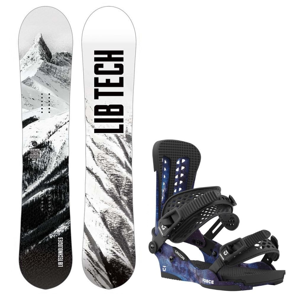 Snowboard LIB TECH Cold Brew Hybrid C2 s viazaním UNION Force - Pánske snowboardy - 1