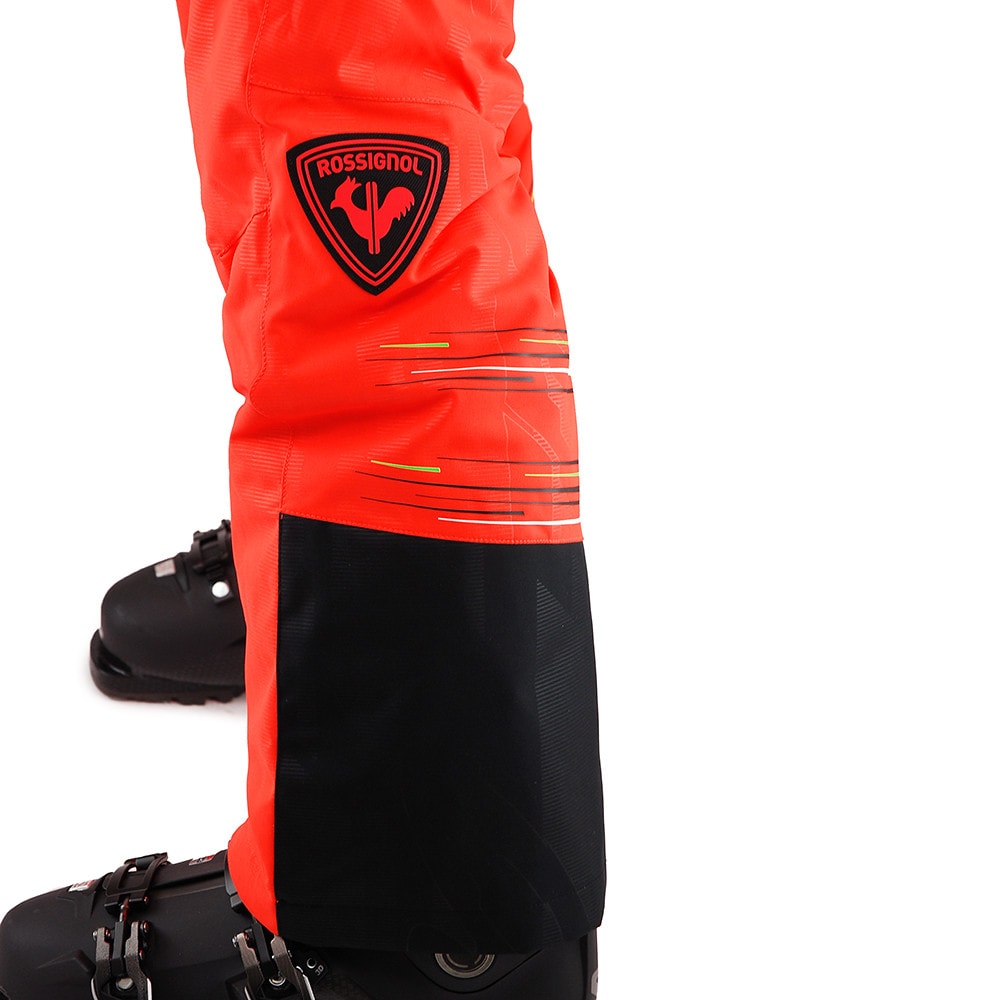 Lyžiarske nohavice ROSSIGNOL Hero Ski Neon Red - Lyžiarske nohavice - 6