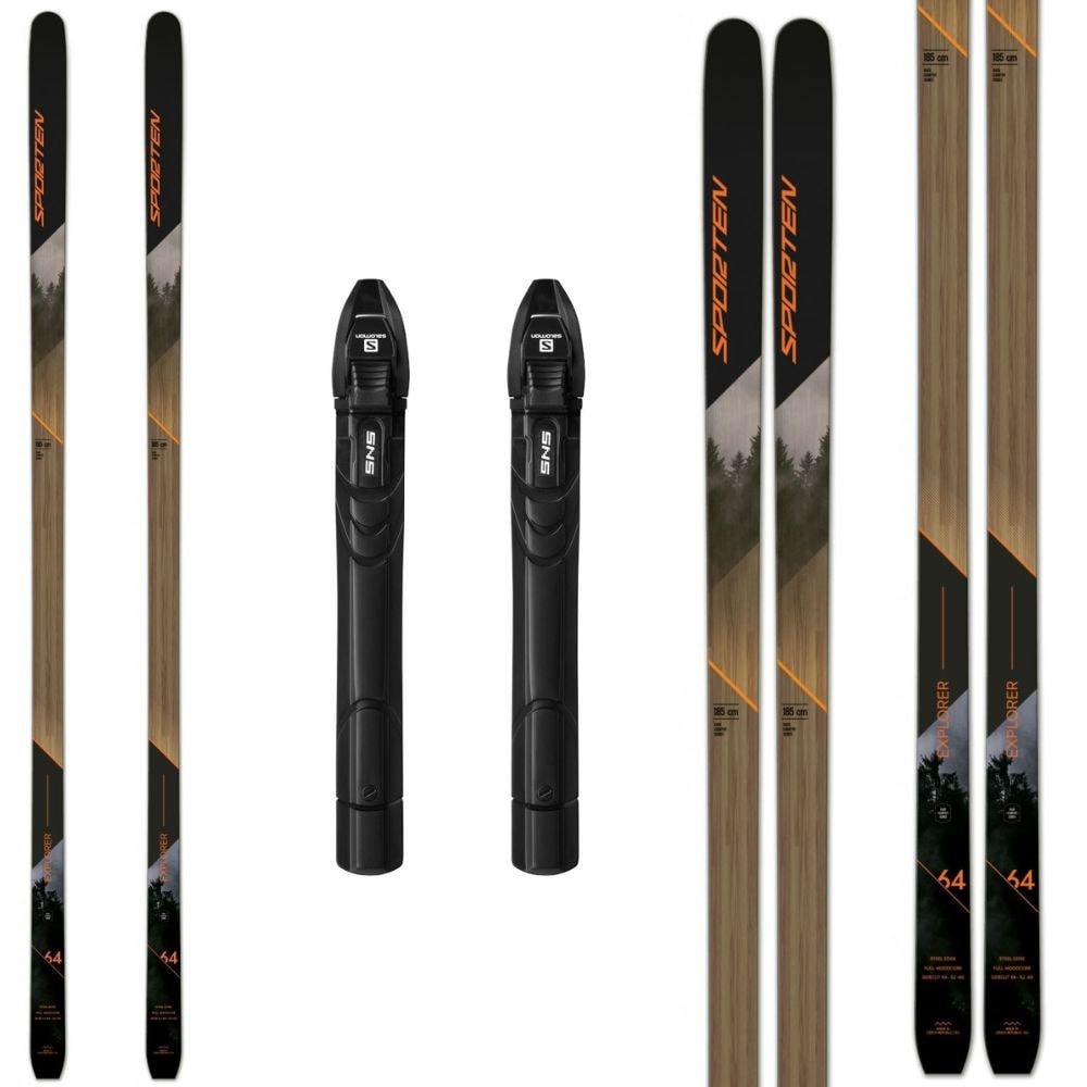 Backcountry set SPORTEN Explorer MgE s viazaním SNS manual - Backcountry sety - 1