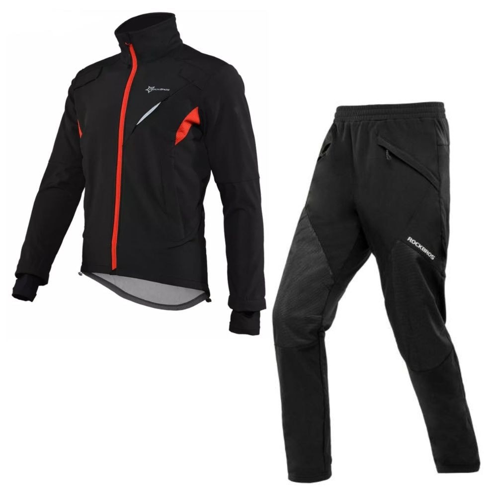 Komplet ROCKBROS BlackOut & Thermo - SETY - Skialpové oblečenie - 1