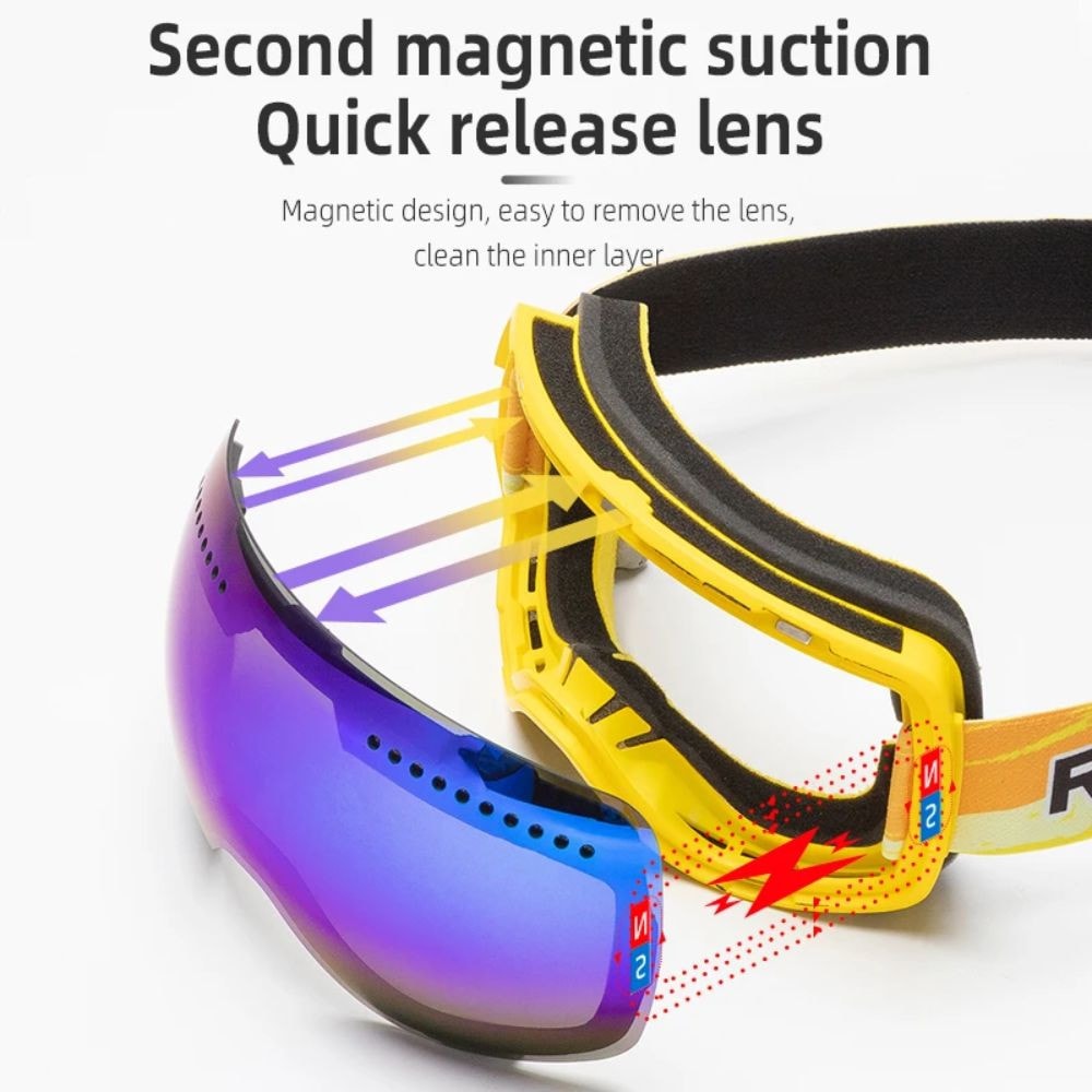 Lyžiarske okuliare ROCKBROS Color - Pánske okuliare - 4