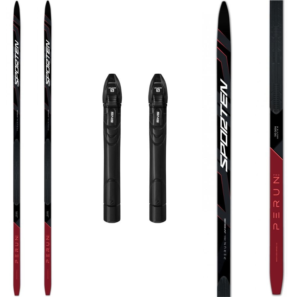 Bežkový set SPORTEN Perun Pro Skin W so stúpacím pásom a viazaním SNS - Dámske sety - 1