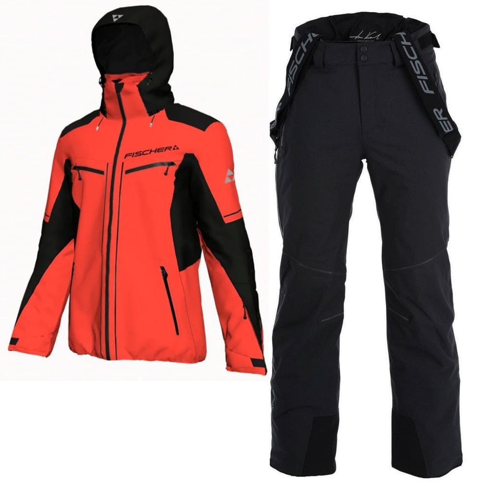 Lyžiarsky komplet FISCHER Hans Knauss RC4 Red/Black - SETY - Lyžiarske oblečenie - 1