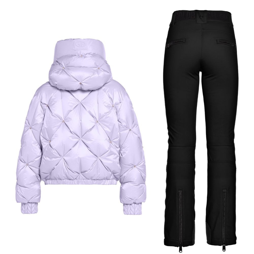 Komplet GOLDBERGH Glare Lilac & Rocky Black - SETY - Lyžiarske oblečenie - 2