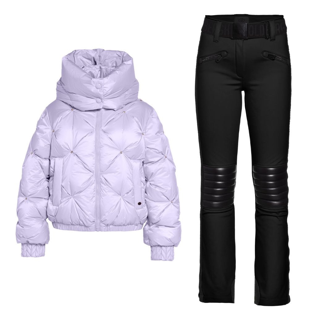 Komplet GOLDBERGH Glare Lilac & Rocky Black - SETY - Lyžiarske oblečenie - 1