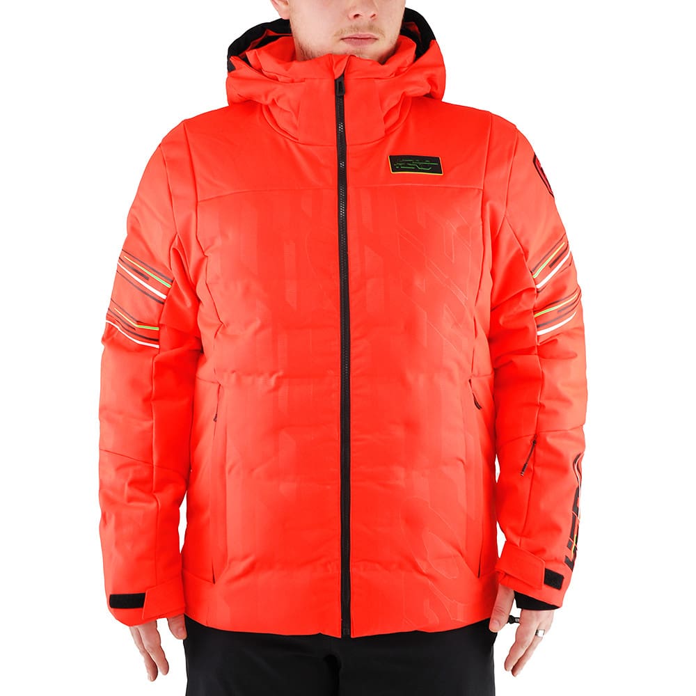 Lyžiarska bunda ROSSIGNOL Hero Depart Neon Red - Lyžiarske bundy - 2