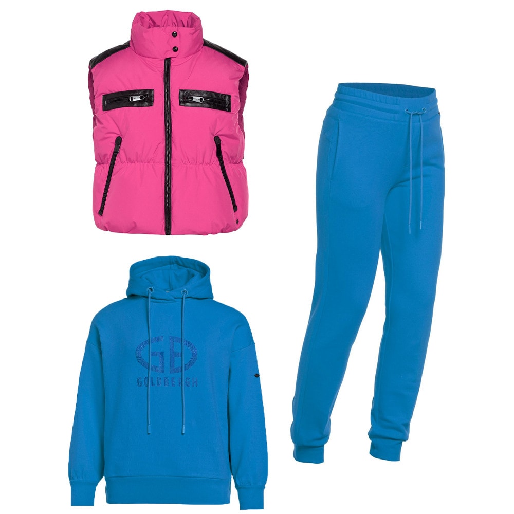 Komplet GOLDBERGH Sparkling & Bright Blue & Blast Pink - SETY - Lyžiarske oblečenie - 1