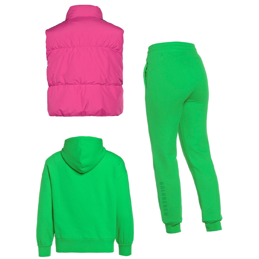 Komplet GOLDBERGH Sparkling & Bright Green & Blast Pink - SETY - Lyžiarske oblečenie - 2