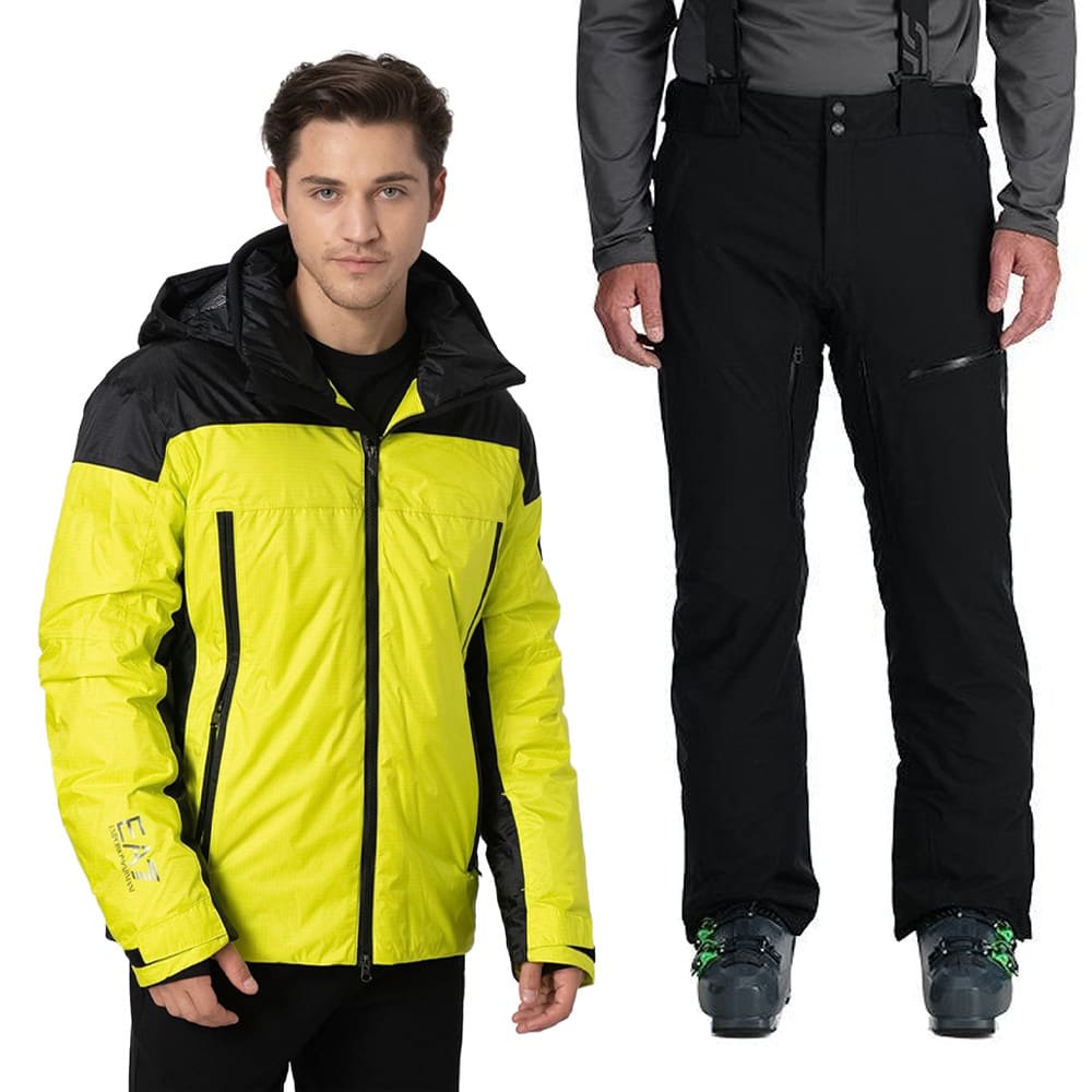 Lyžiarsky komplet EA7 EMPORIO ARMANI Ski Down & SPYDER Dare - SETY - Lyžiarske oblečenie - 1