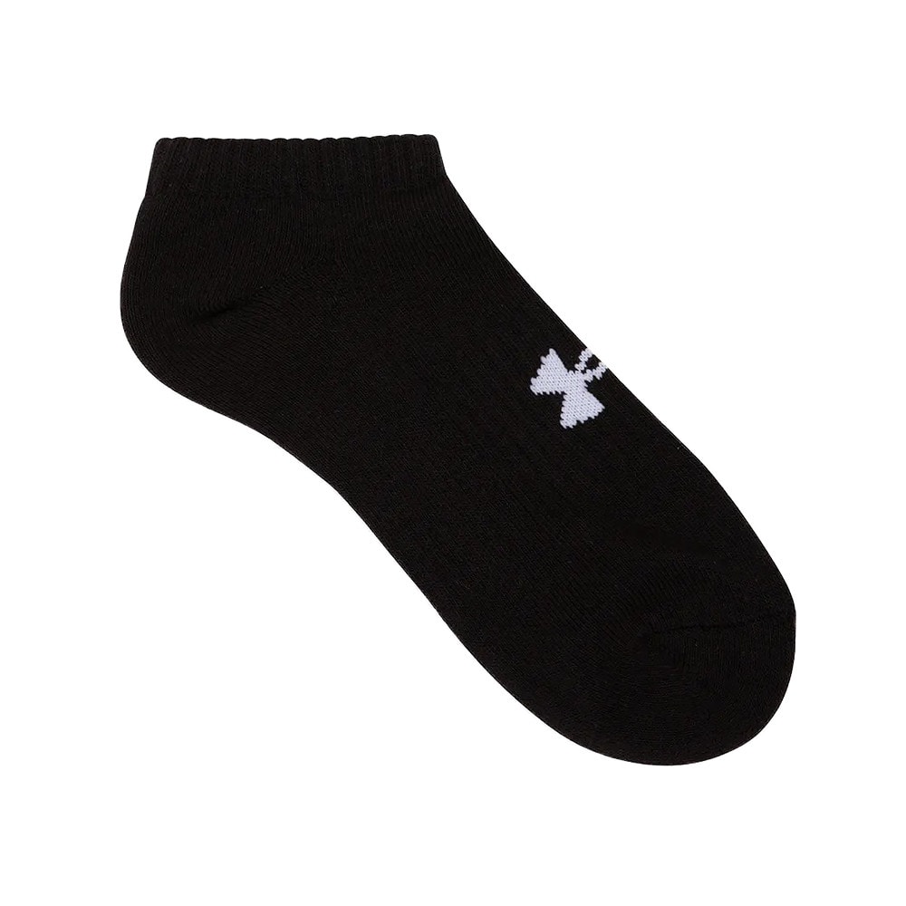 Ponožky UNDER ARMOUR Core No Show 3Pack Black/White - Ponožky - nízke - 2