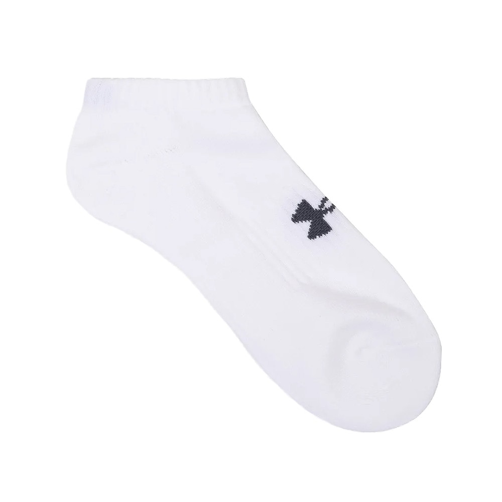 Ponožky UNDER ARMOUR Core No Show 3Pack Black/White - Ponožky - nízke - 3