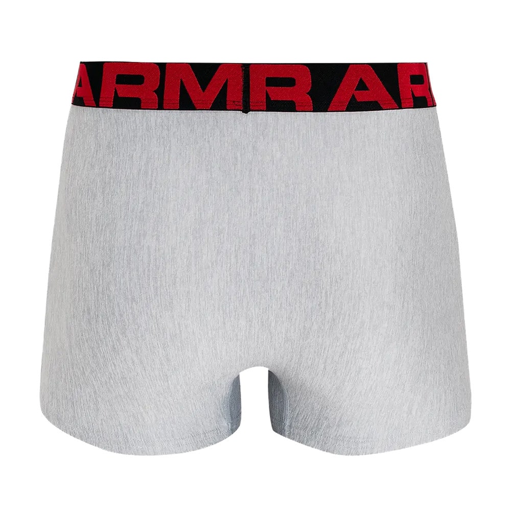 Boxerky UNDER ARMOUR Tech 3in 2Pack Grey - Spodná bielizeň - 2