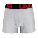 Boxerky UNDER ARMOUR Tech 3in 2Pack Grey