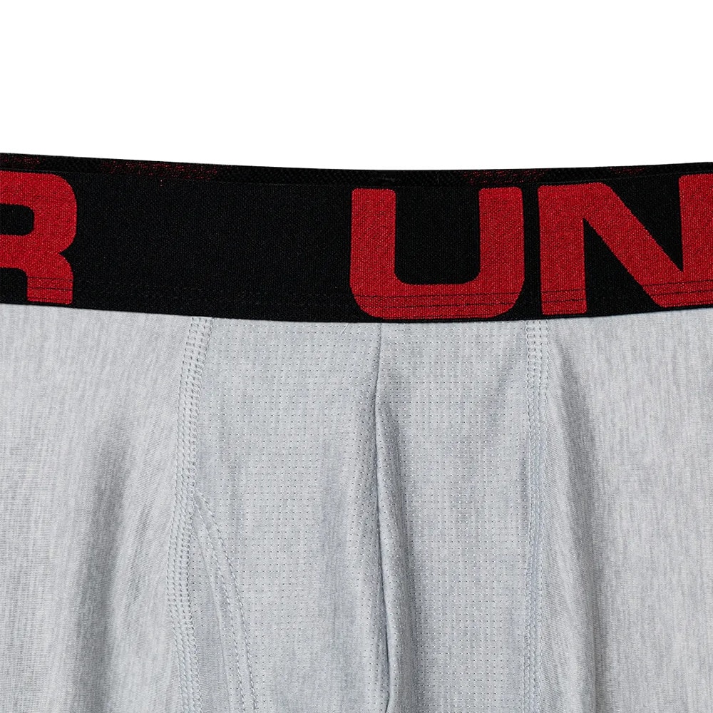 Boxerky UNDER ARMOUR Tech 3in 2Pack Grey - Spodná bielizeň - 3