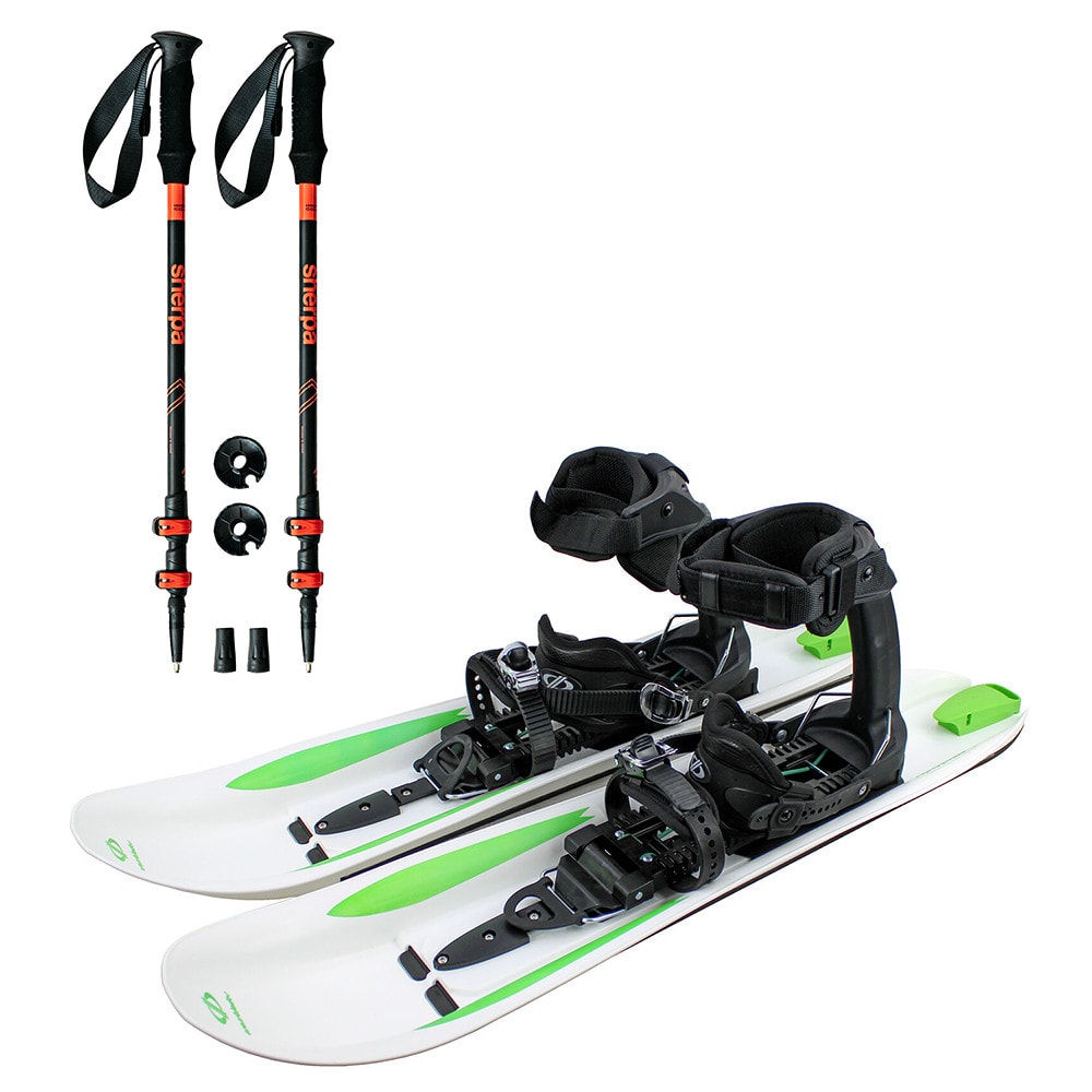 Skialpový set CROSSBLADES Softboot + palice - Skialp lyže - 1