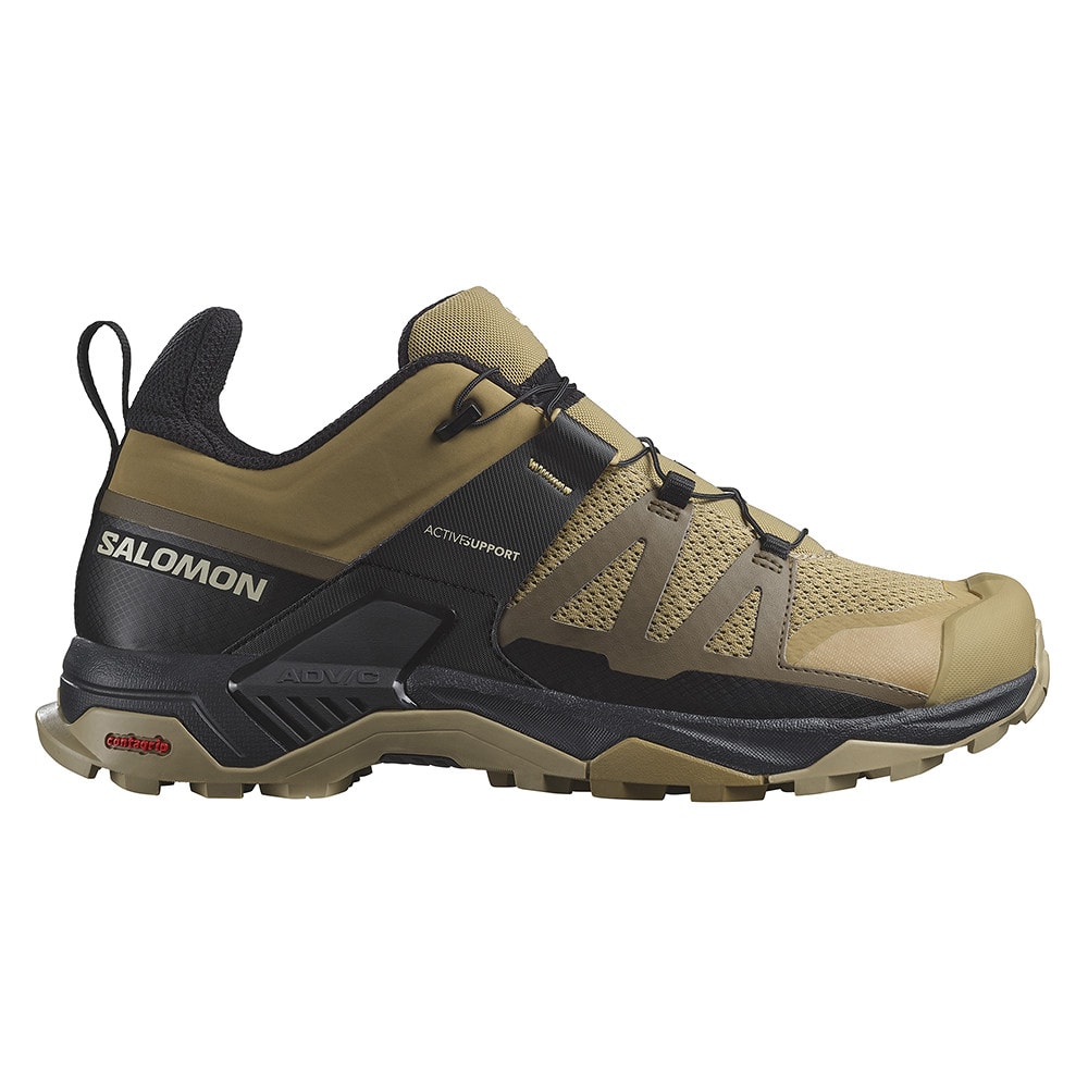 Turistická obuv SALOMON X Ultra 4 Kelp/Dark Earth